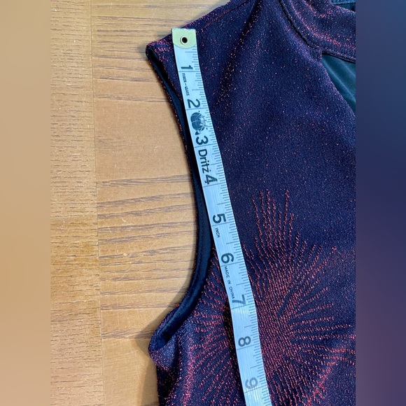 Dressy Dress from Enfocus Studio Size 8 - Black and Red - Sparkly - Picture 7 of 10